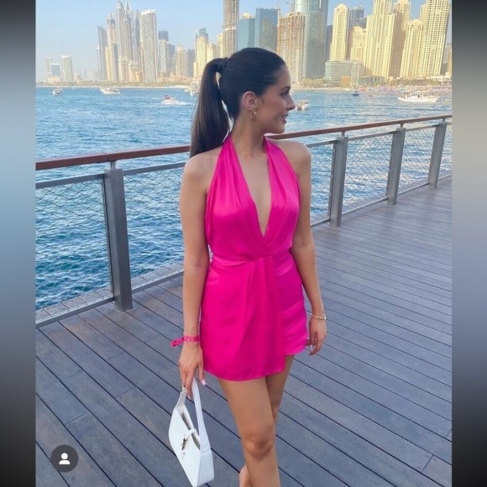 ZARA SATIN EFFECT SHORT JUMPSUIT
